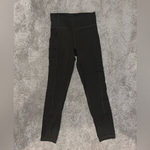 Lululemon Army Green Running Legging 25”